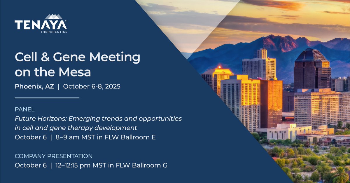 Next week, our CEO Faraz Ali will participate in #CGMesa25 presented by the <a href="/alliancerm/">Alliance for Regenerative Medicine (ARM)</a>. Faraz will join a panel on emerging trends in cell and gene therapy and deliver a company presentation highlighting our gene therapy programs focused on heart disease.