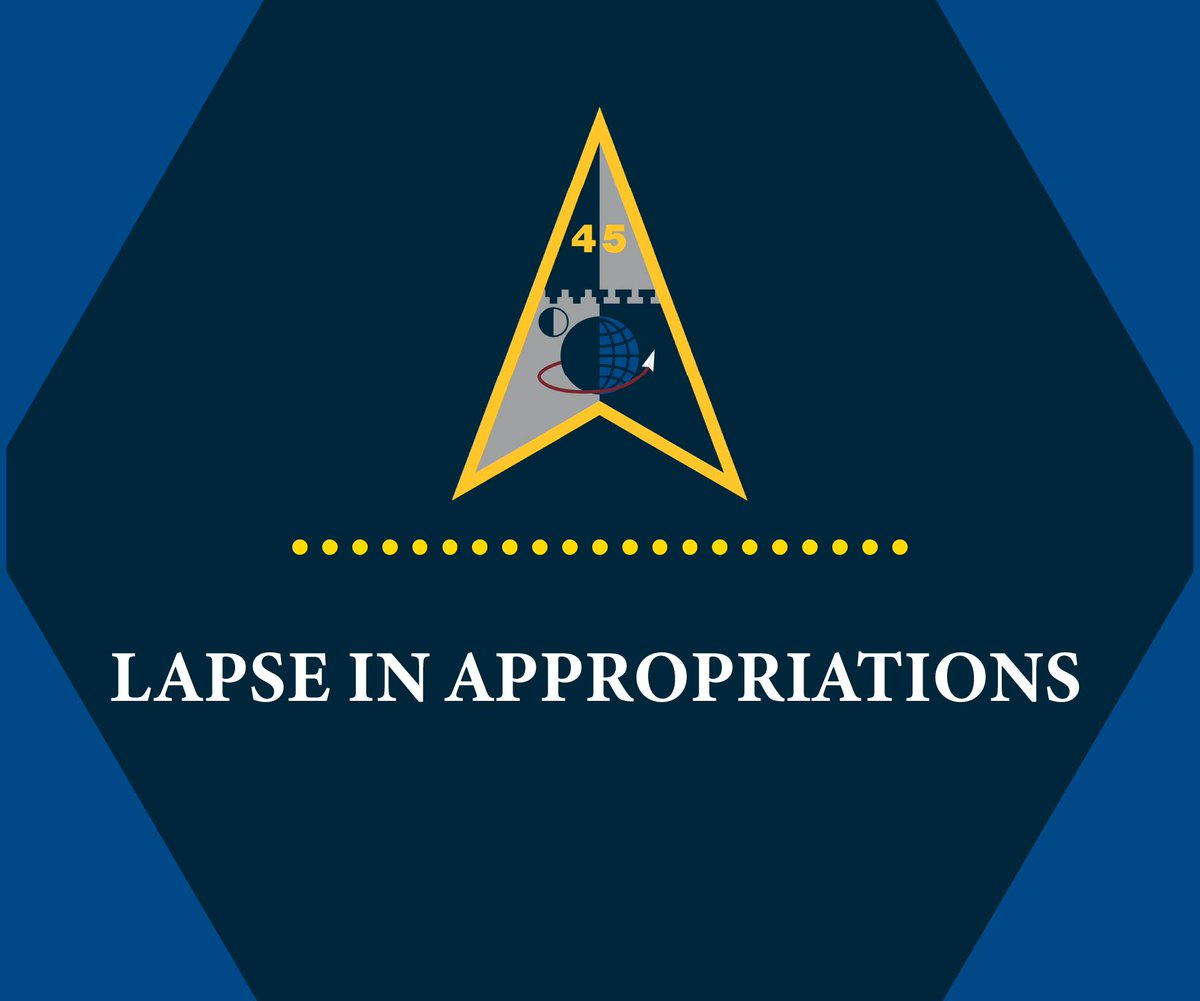 SLDelta45's tweet image. Due to the government shutdown, this page is not being updated with the exception of crisis communications.