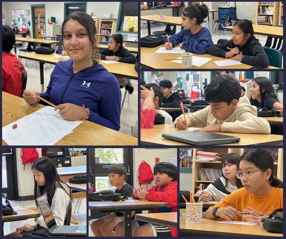 Our ESL students took on the challenge of expanding their world by interviewing various professionals, including a nurse, bus driver, and banker.  Students created their own questions, conducted the interviews, and showed great curiosity throughout the process. #eaglepride
