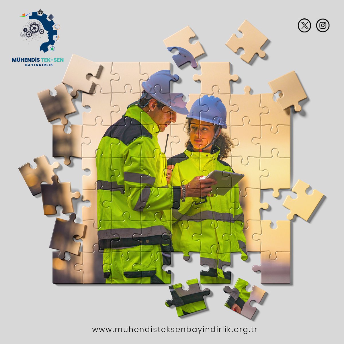 Kamu kurum ve kuruluşlarında emek veren mühendislerin, mimarların, şehir plancılarının ve tüm teknik hizmetler sınıfı çalışanlarının sesi #MühendisTekSenKonfederasyonu’dur❗️

📢 Biliyoruz ki; dayanışma olmadan güç, görünürlük olmadan hak olmaz!

Gelin, birlikte sözümüzü