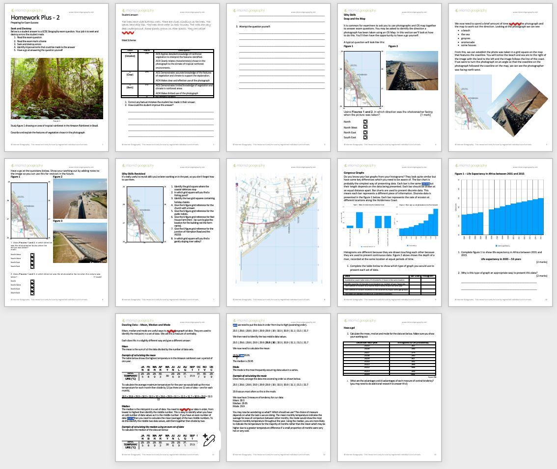 Looking for resources to support students in developing geographical skills? We've got 6  booklets covering a wide range of geographical skills, including statistical skills, map skills, and data presentation. Plus subscribers can download them here: internetgeography.net/subscribe/home…