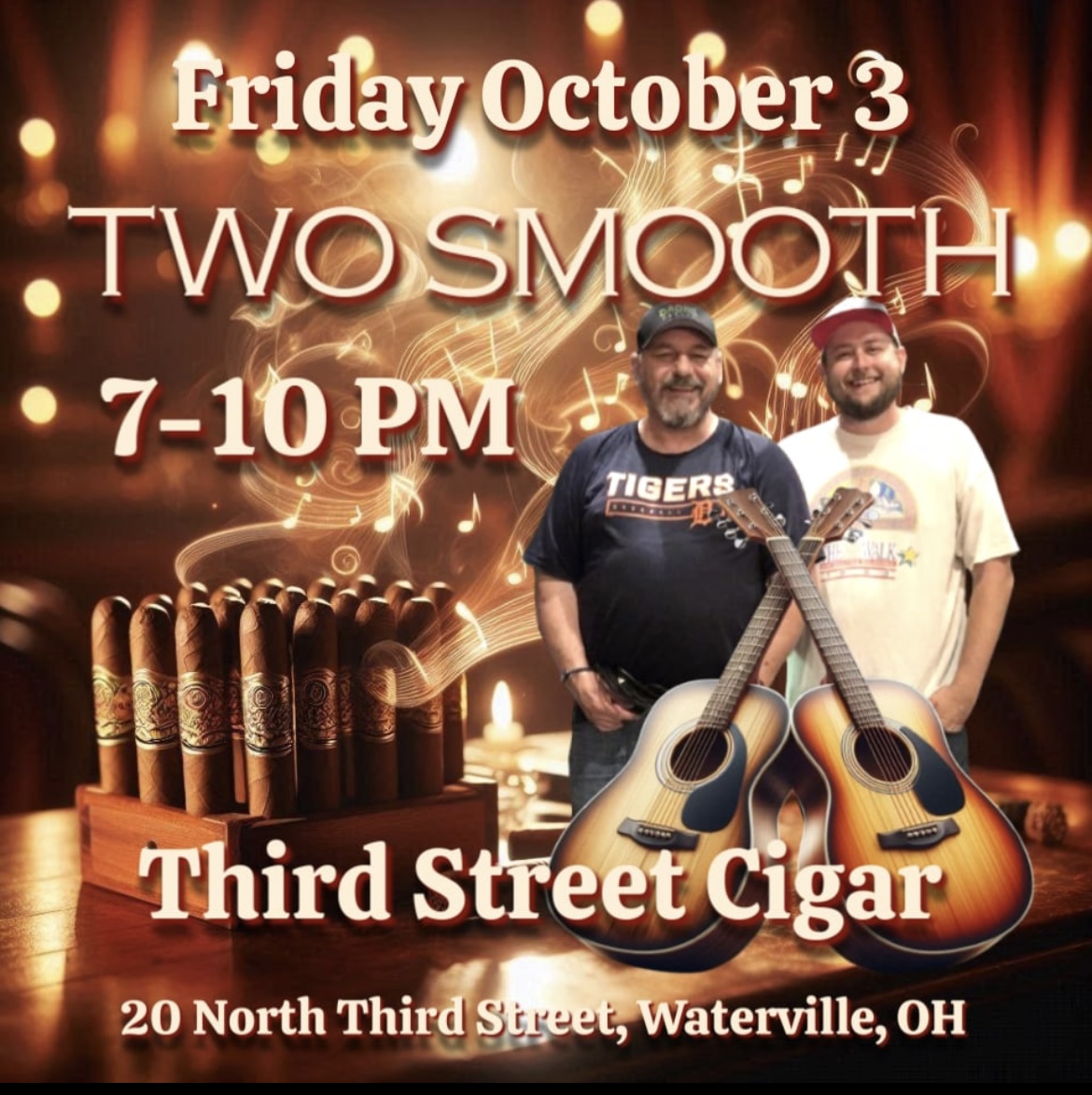 Live Music every Friday at 7PM!  This week is gonna be awesome!  Stop in for a cigar and a drink and watch the best local artists!

#ThirdStreetCigar #LiveMusic #Relax #SupportLocalBusiness #Cigar #Groove