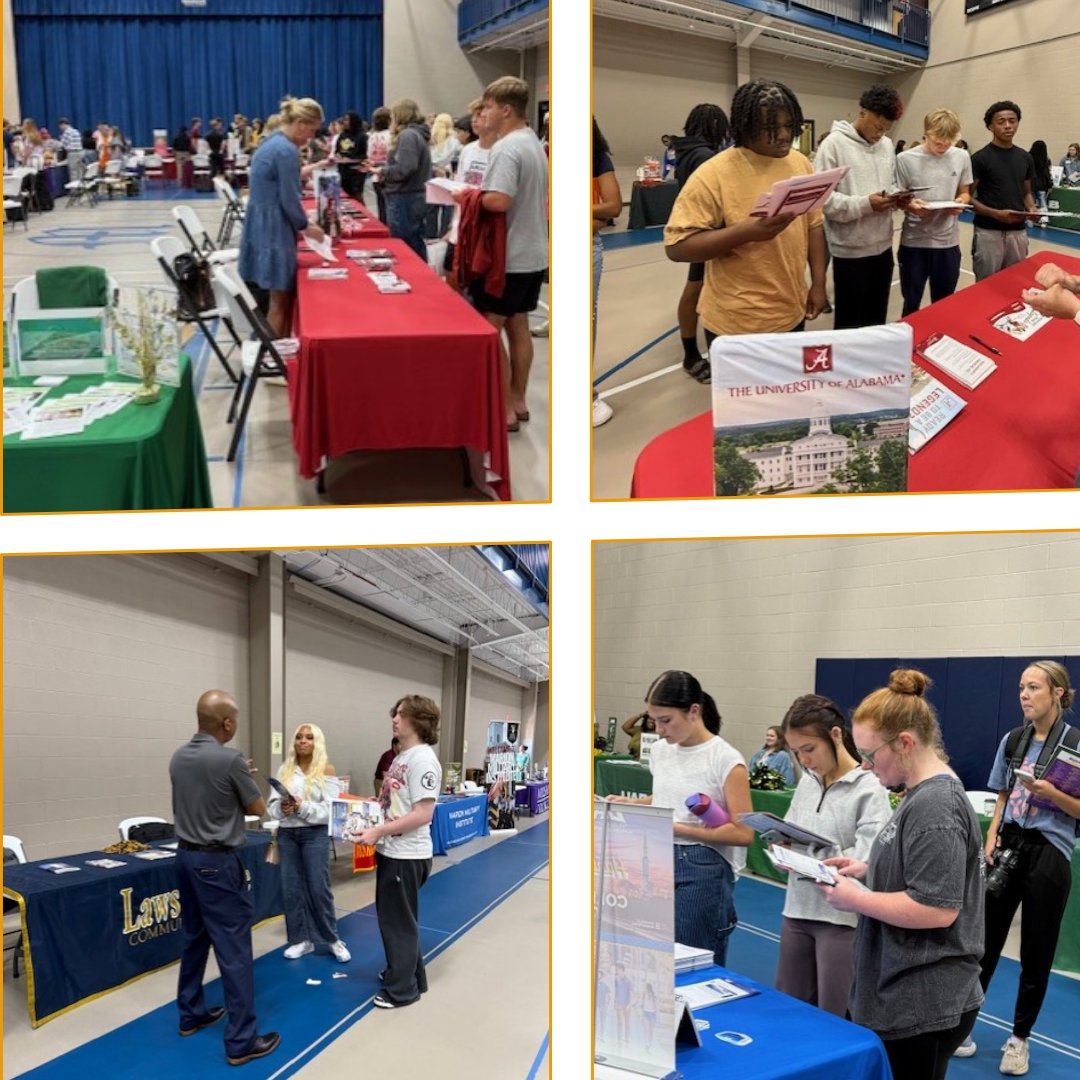 SHSTig3rPride's tweet image. The Class of 2026 attended the St. Clair County Schools College Fair today. #TigersRoar #tigercode #iamatiger #tigerpride #thefutureisbright 💜💛