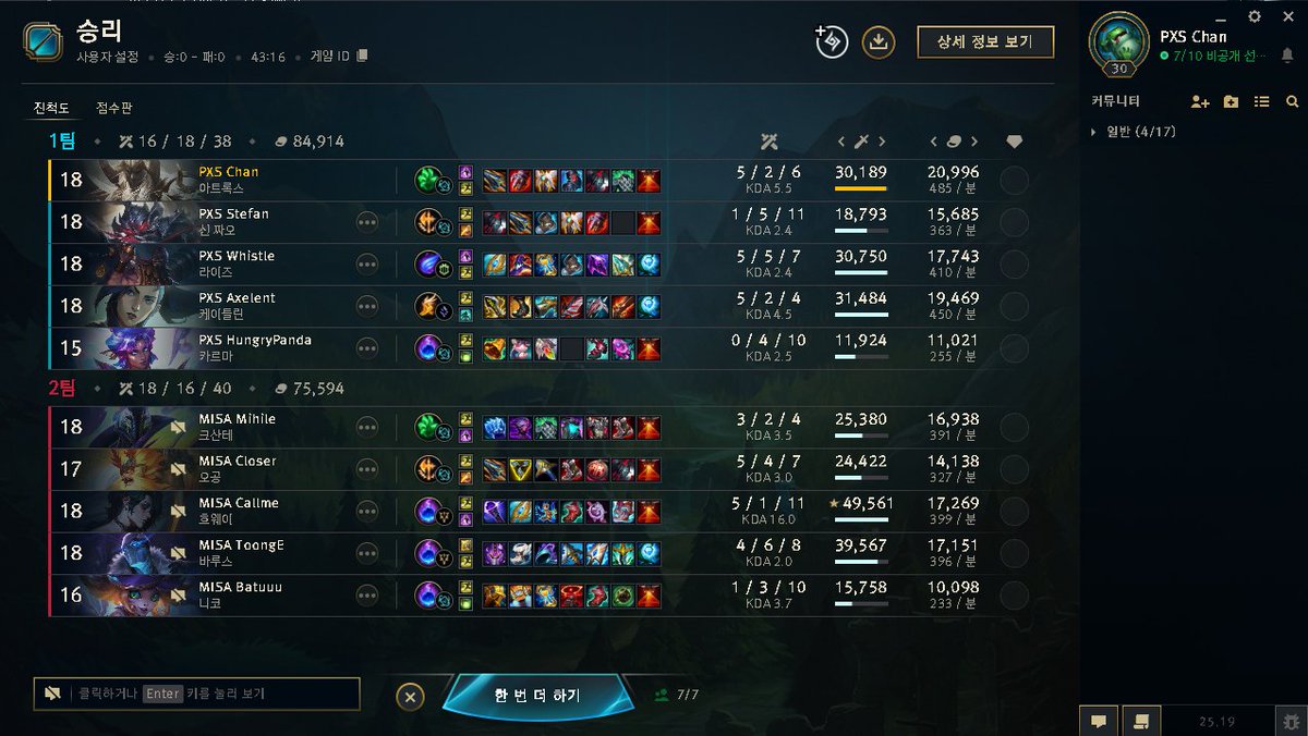 PAR Chan (@jangchanho3) on Twitter photo 3-0 in EMEA swiss stage!
I am CHAN BEST TOP😎 3-0 in EMEA swiss stage!
I am CHAN BEST TOP😎