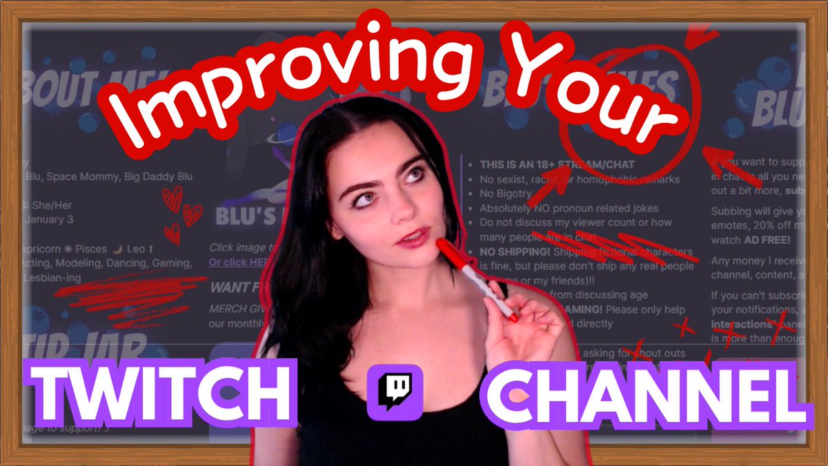 justablu's tweet image. You submitted your twitch channels, and I gave you constructive feedback! 

NEW VIDEO OUT NOW
✨🌈💞🫐
#twitchadvice #streamtips 
youtu.be/uoNZPEBuQFE