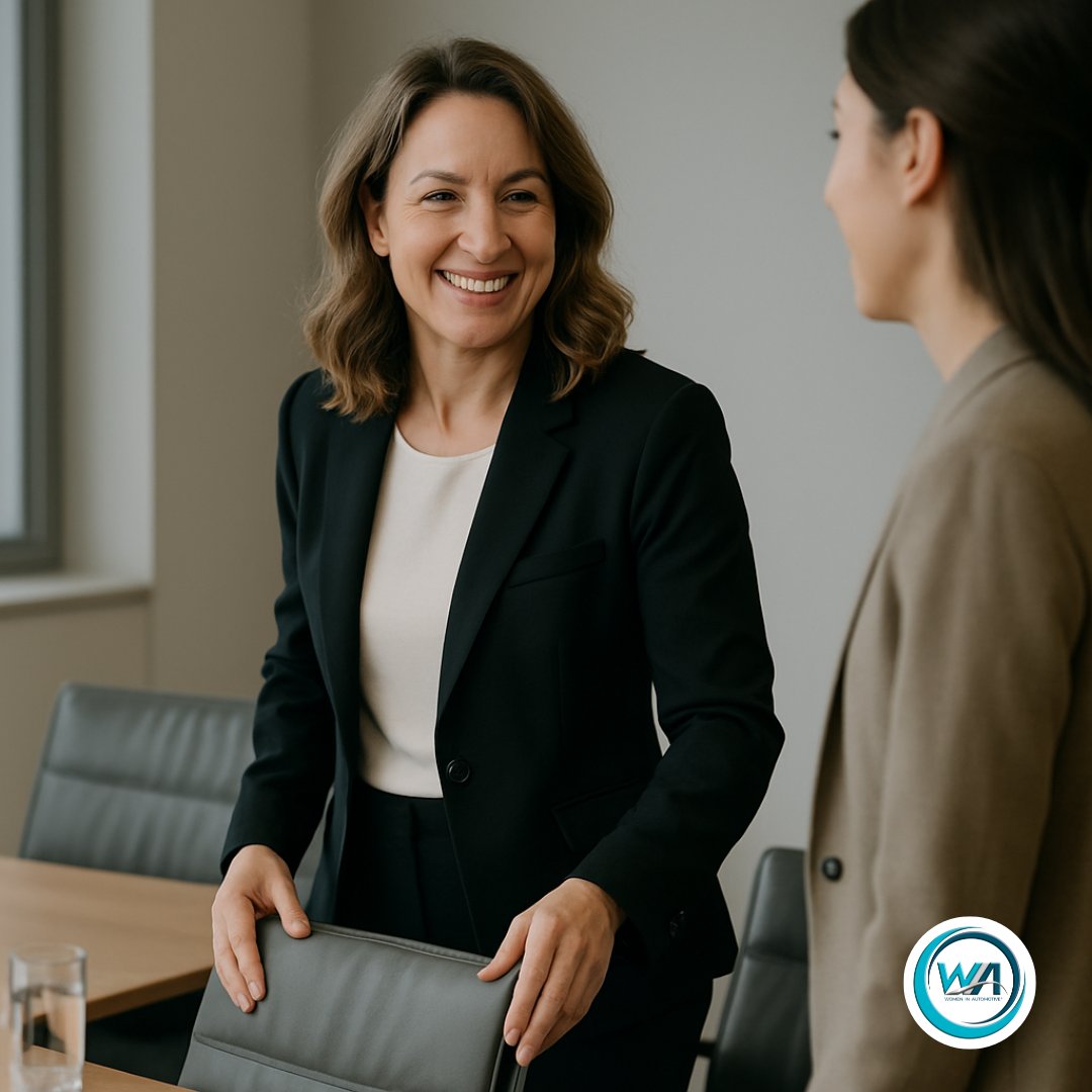 WomenInAutoCo's tweet image. Friday Challenge: Pull up a chair for someone else. 💪
Mentorship is the bridge to the future.
#WIA #WomenInAutomotive #FridayChallenge #FutureIsNow