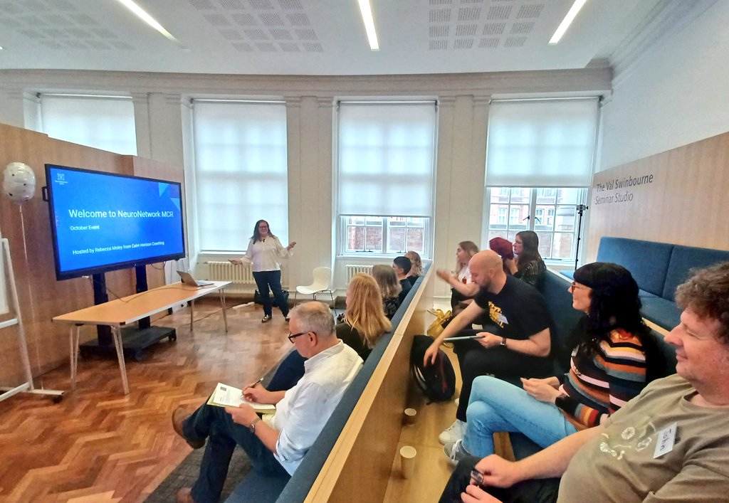 BIPCGM's tweet image. #NeuroNetworkMcr is one year old today 🥳! We marked the occasion by reviewing the year, recognising the strengths of being a Neurodivergent #business owner, and as always.. engaging in wonderfully supportive and encouraging conversations! Thank you Rebecca  #CalmHorizensCoaching