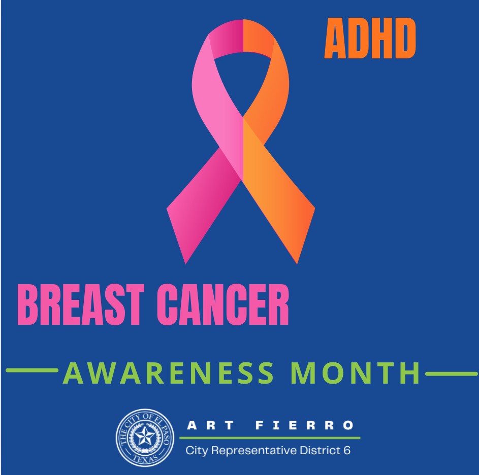We’re proud to recognize Breast Cancer Awareness Month and ADHD Awareness Month.
Both are incredibly important. Breast cancer remains one of the most common cancers affecting families, while ADHD impacts millions of children and adults who deserve understanding and support.