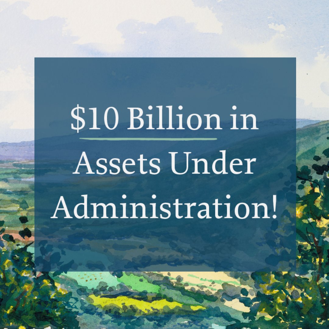 CumberlandTrust's tweet image. We’re thrilled to announce Cumberland Trust has surpassed $10 billion in assets under administration! 🎉Here&apos;s to continuing to serve families and their advisors for generations to come.  #LegacyPlanning #ClientFocused #IndependentTrustee