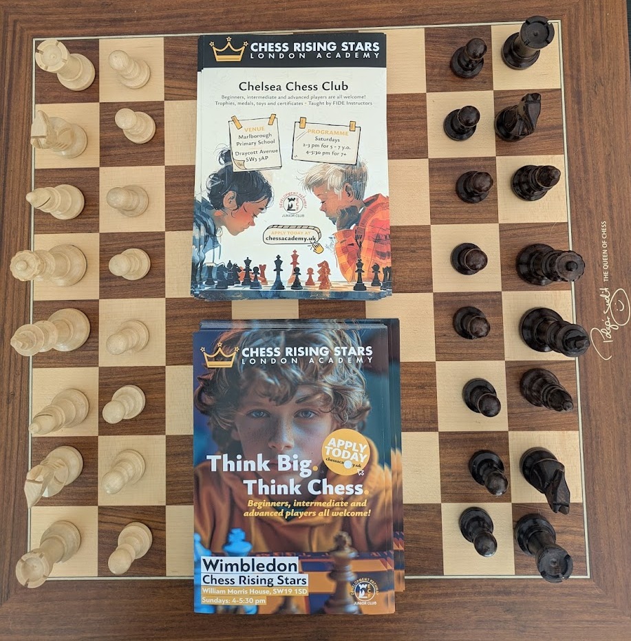 Our Chelsea and Wimbledon Clubs now offer ECF rated games for juniors. ♟️💪