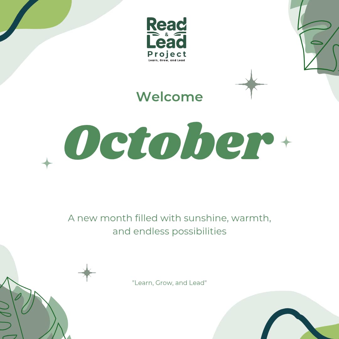 read_n_lead's tweet image. Happy new month, Read and Lead project family! May this fresh start bring you hope, new possibilities, and renewed passion for reading and leadership.

#EducationMatters