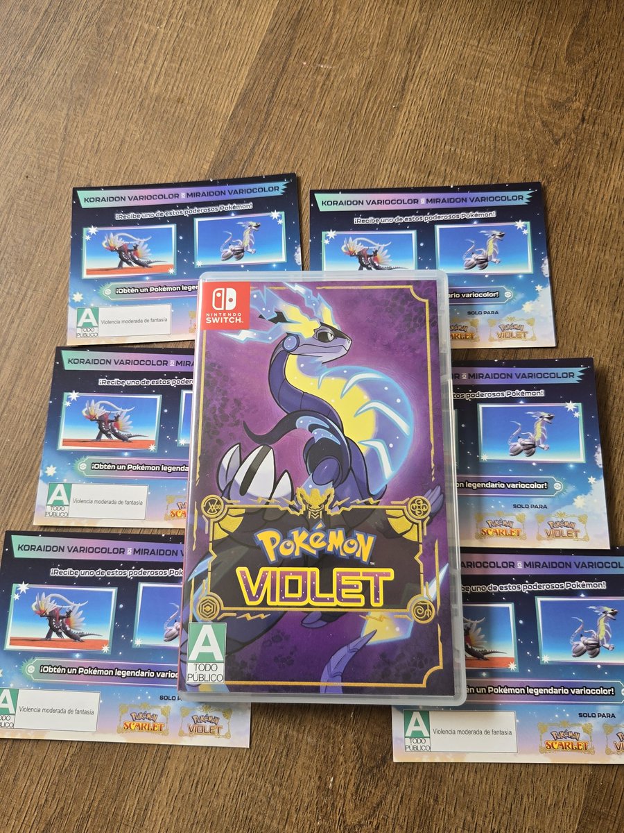 N_1986___'s tweet photo. 🎉 SORTEO 🎉
✨ ¡Quedan códigos de Koraidon y Miraidon Shiny!

👉 Para participar:
✔️ Sígueme
✔️ Repostea
✔️ Dale like
✔️ Comenta tu favorito 🐉⚡

¡Fácil y gratis! 🚀

#PokemonScarletViolet #ShinyPokemon #Koraidon #Miraidon https://t.co/nulq7A67uV