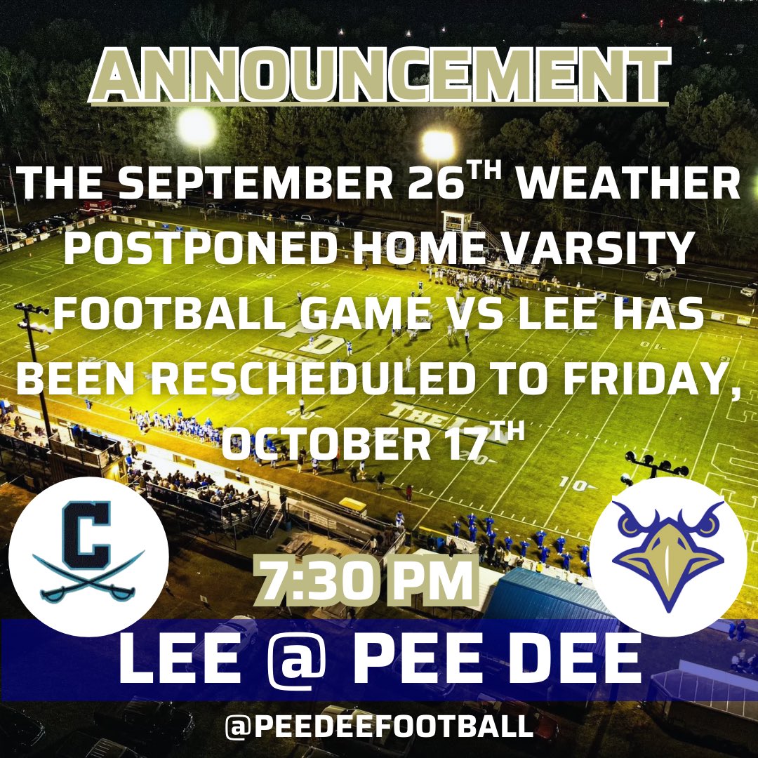 Pee Dee Academy Athletics (@pdagoldeneagles) on Twitter photo 