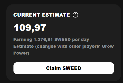 ponzileri özlemişim, bsc zamanında güzel peek yapıyolardı.  addicted.fun , 0.5 sol yatırım ile başlıyoruz, weed topluyoruz. 3 pack (900 weed=300$dı), ortalama günlük 1400 weed veriyor. şuan ki fiyattan 650 dolar, yarın maliyeti çıkarmış oluyorum. ref: LQL22222