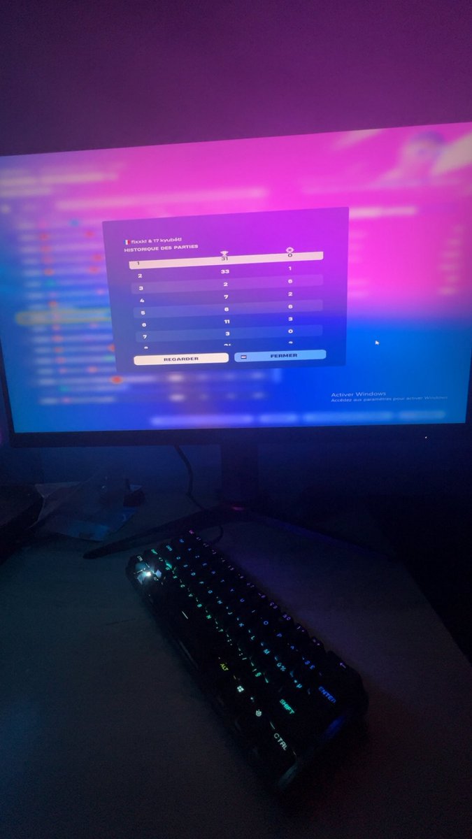 Dommage les frr on était pas loins chill on garde le mental focus next