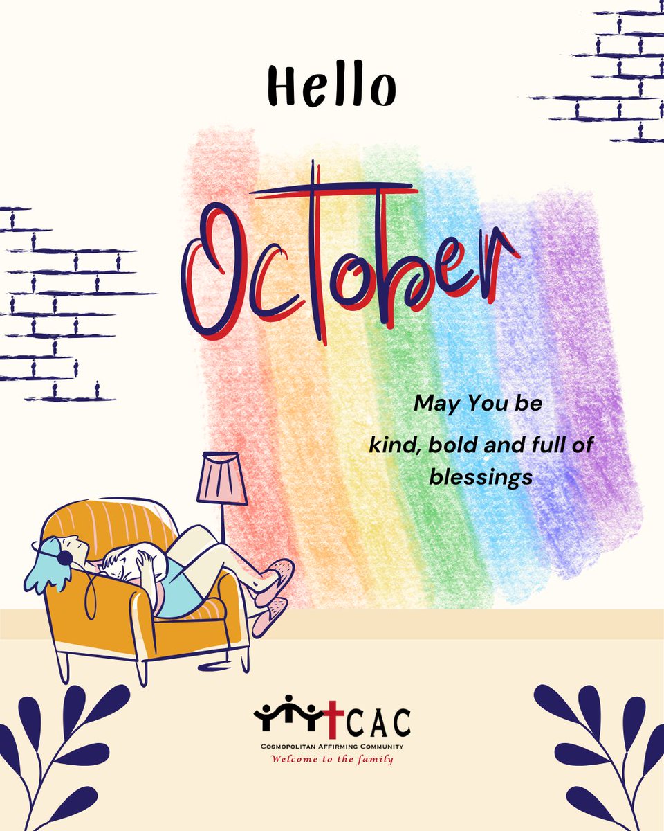 Hello October!

A new month brings a fresh chance to be kind, bold, &amp;  full of blessings.

This October, may you carry courage in your heart, kindness in your actions,&amp; boldness in your dreams.

Let’s walk together into a month of growth, purpose, &amp; affirmation.

#Leadership