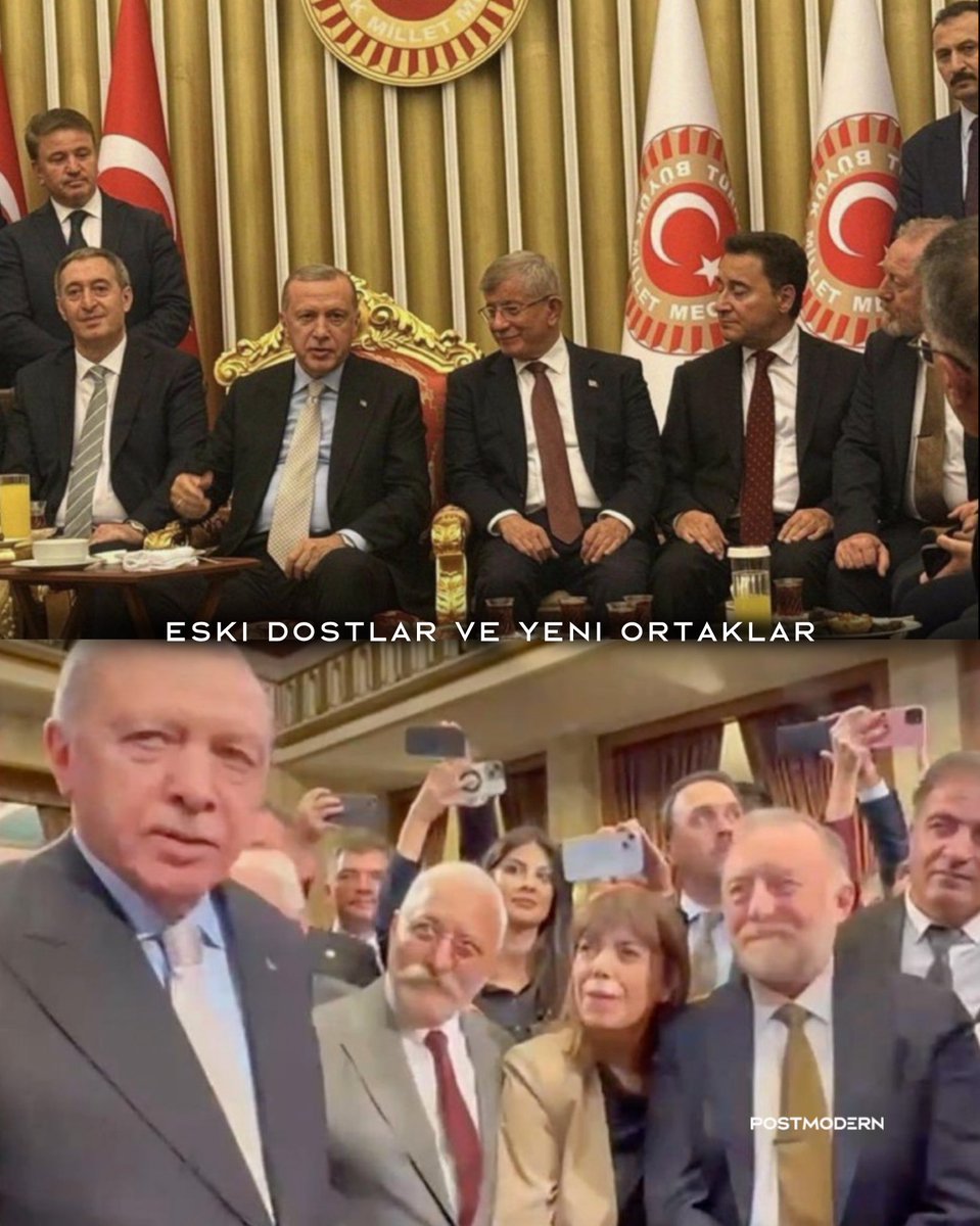 Eski dostlar ve yeni ortaklar. 

• CHP’nin duruşunu bir kez daha tebrik etmek lazım.