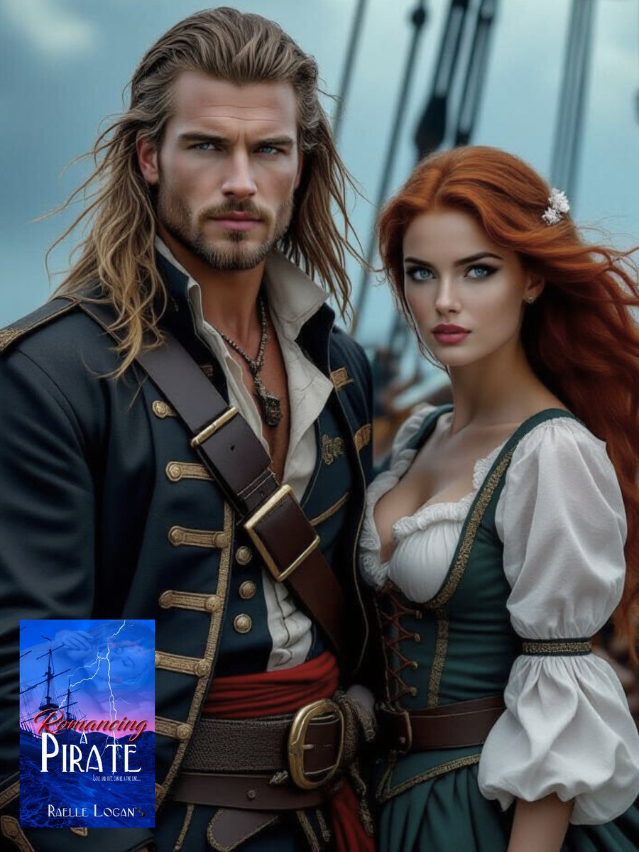 RaelleLogan1's tweet image. Her quest for justice after her father is murdered by pirates leads Lone Stafford to challenge her father&apos;s killer to a duel. Will she surrender her life to the villain who is her father&apos;s brutal slayer? #PirateBooks #HistoricalRomance #Historical #romance #historicalfiction