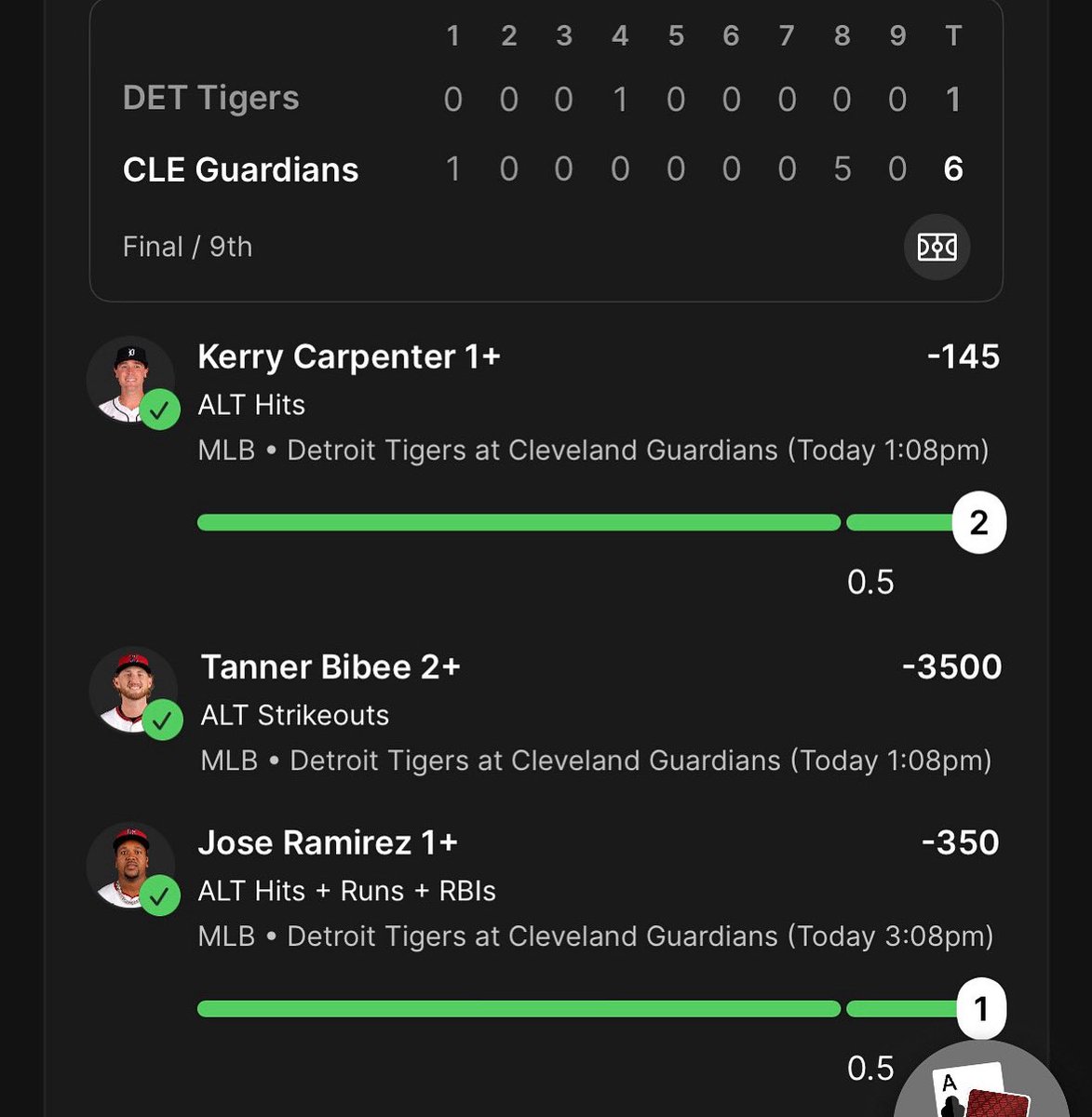 B2bSportsbook's tweet photo. LADDER CHALLENGE $10 - $1000 🪜 

LADDER 1 ✅✅✅✅

LIKE 👍🏻 + RETWEET ♻️ + COMMENT 💬 https://t.co/2q6Q2FzhXY