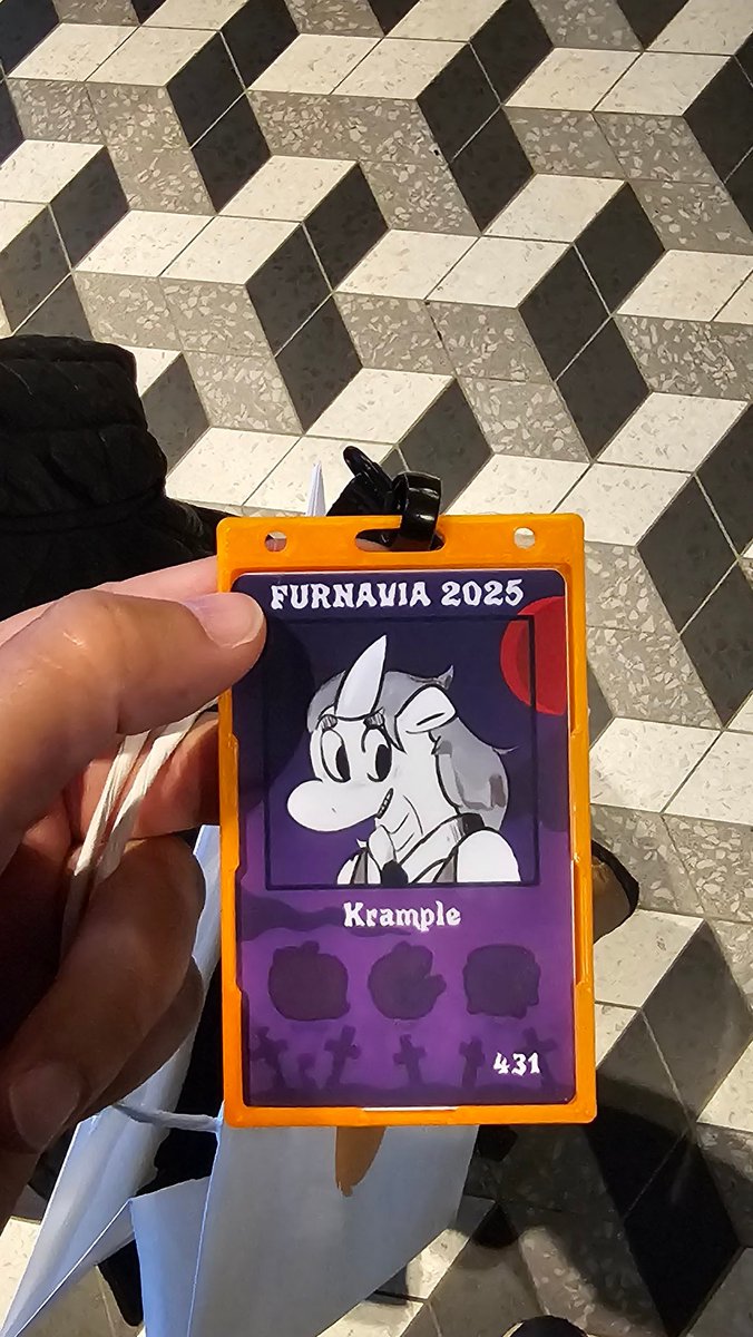 Attending my first ever con 🤓