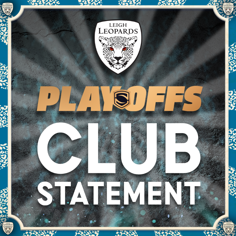 LeighLeopardsRL's tweet photo. 𝗖𝗟𝗨𝗕 𝗦𝗧𝗔𝗧𝗘𝗠𝗘𝗡𝗧: 𝗣𝗟𝗔𝗬-𝗢𝗙𝗙 𝗦𝗘𝗠𝗜-𝗙𝗜𝗡𝗔𝗟

https://t.co/Rl6XhyE8YV