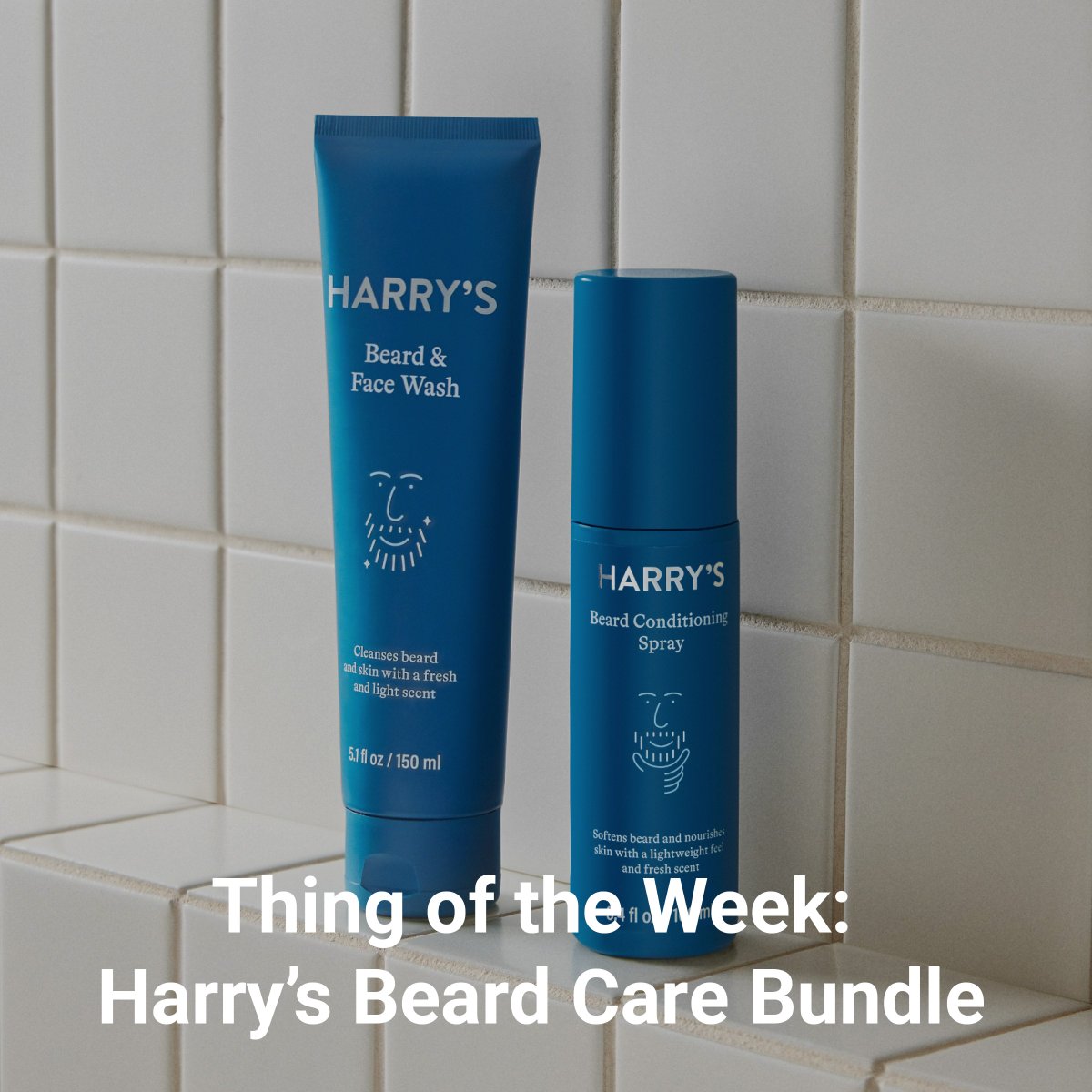 Quick beard win: wash + conditioning spray = soft, hydrated, styled. Our latest Thing of the Week is on sale: chubstr.com/resources/thin…