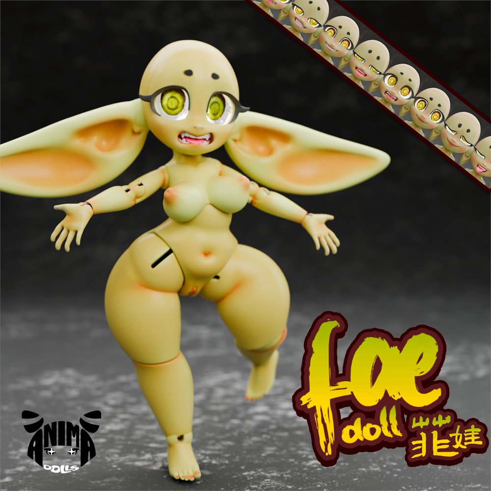 Animadolls's tweet photo. ✨ Animadolls New GK Product !

🪷 Fae Doll - BJD!

🎁 STL Now on Animadollstore! (link in bio)

#Animadolls #doll #fairy #Sexy #GK #bjd  #figure #Collectible #diy https://t.co/V6diXMs8ro