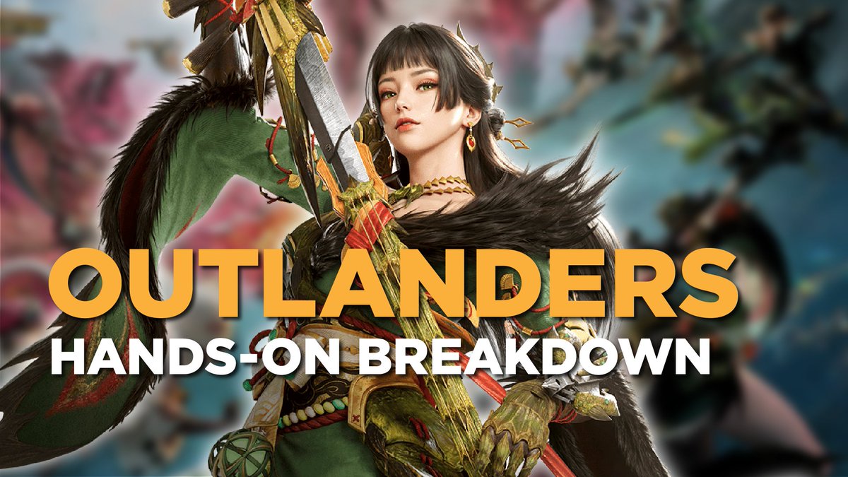NightsideGaming's tweet photo. NEW VIDEO - My full HANDS-ON breakdown of Monster Hunter Outlanders. There's a whole lot of familiar mechanics with a whole bunch of new sprinkled in.  I genuinely think this is a game MH/mobile fans should look out for. Give a watch and see (link in reply)  #MHOutlanders https://t.co/sU1FWv74M9
