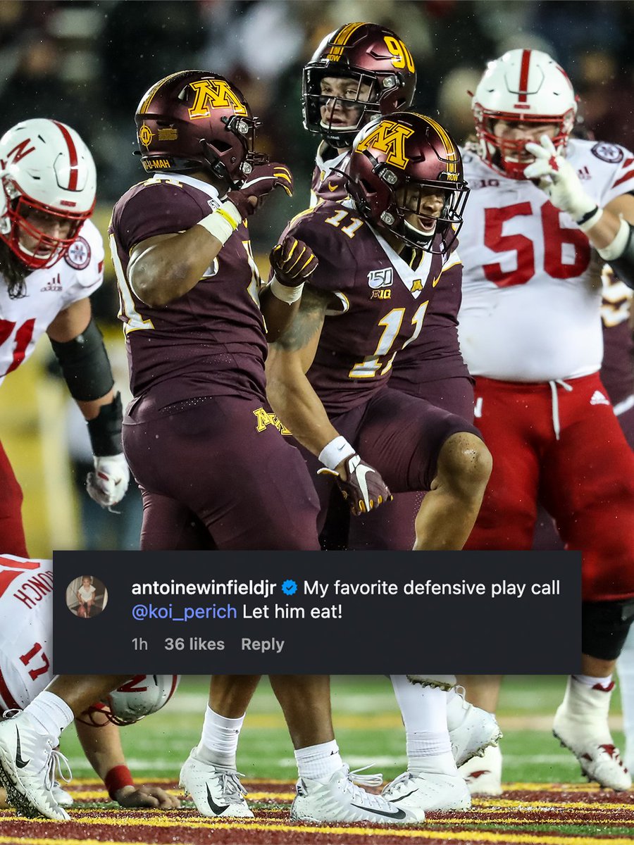 🗣️ <a href="/AntoineWJr11/">Antoine Winfield Jr.</a> #pROWGophers