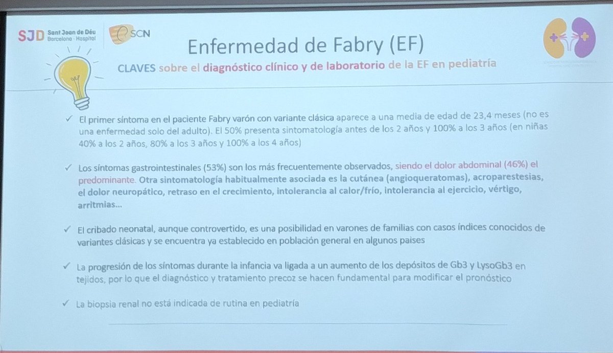 Romina Escalante (@romisoleecc) on Twitter photo Jornadas RenHerCat 2025 - Sociedad Catalana de Nefrología
Fabry pediàtric: claus clíniques, diagnòstiques i terapèutiques - Dr. Pedro Arango
<a href="/nefrocat/">Societat Catalana de Nefrologia</a> <a href="/SJDNefrologia/">SJDNefrologia</a> <a href="/SENefrologia/">S.E.N. Nefrología</a> <a href="/ESPNSociety/">ESPN</a> <a href="/IPNA_PedNeph/">IPNA Ped Nephrology</a> <a href="/Alanepe1/">Alanepe</a> Jornadas RenHerCat 2025 - Sociedad Catalana de Nefrología
Fabry pediàtric: claus clíniques, diagnòstiques i terapèutiques - Dr. Pedro Arango
<a href="/nefrocat/">Societat Catalana de Nefrologia</a> <a href="/SJDNefrologia/">SJDNefrologia</a> <a href="/SENefrologia/">S.E.N. Nefrología</a> <a href="/ESPNSociety/">ESPN</a> <a href="/IPNA_PedNeph/">IPNA Ped Nephrology</a> <a href="/Alanepe1/">Alanepe</a>