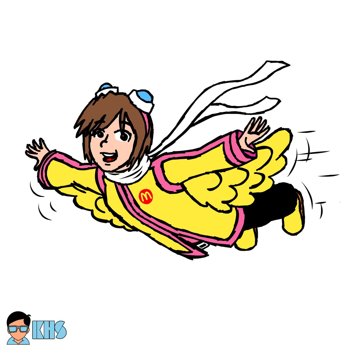 khs_karlo's tweet image. #Inktober Week 4 - Kaito The Early Bird

#Digital #drawing #Vocaloid #McDonalds #McDonaldland #fanart #Inktober2025 #KAITO