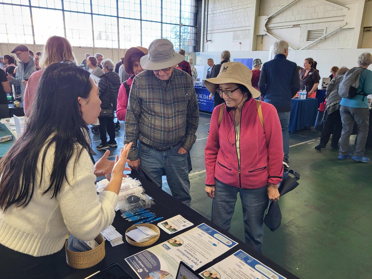 NAPCA enjoyed meeting community members at the NEST Seattle Senior Resource Fair yesterday!

Couldn't make it to our table? Come see us this Friday, October 3, at our annual vaccination and Open Enrollment event. More details can be found here: facebook.com/events/1206835….