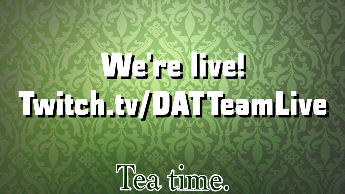 We're live with our Cambridge weekly - Tea Time #210!  

Bracket: start.gg/tournament/tea…

Come watch at twitch.tv/datteamlive!