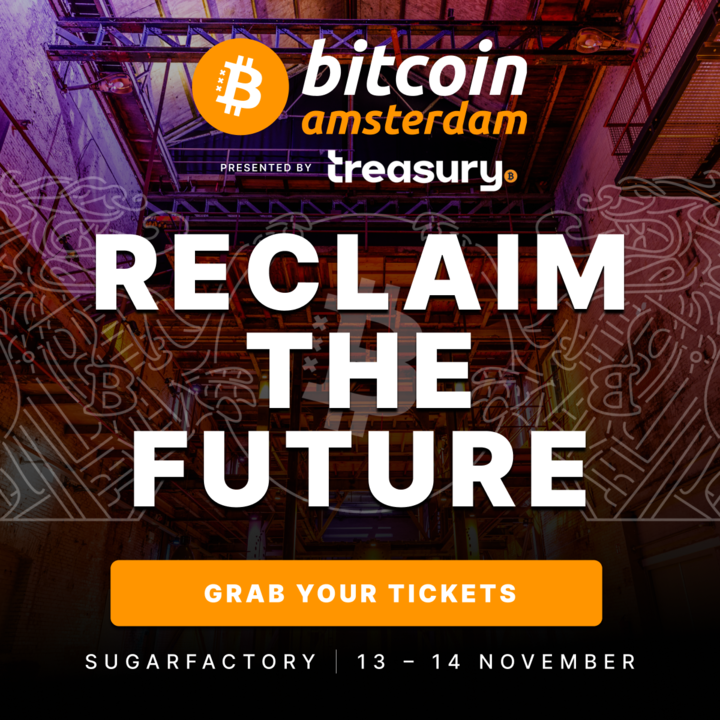 BitcoinMagazine's tweet photo. BITCOIN AMSTERDAM TICKET PRICES INCREASE FRIDAY‼️

Join us November 13-14 at the iconic SugarFactory! 

Use code "BM10" for 10% off 👉 https://t.co/FayaIbYWIf https://t.co/G2LCEZHXpi