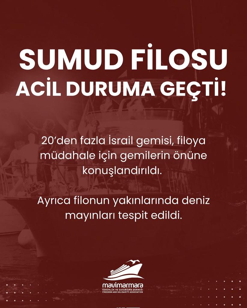 Ne olursa olsun umudu büyütmeye, Gazze'nin yanında olmaya,
Sumud'u desteklemeye devam edeceğiz. Vicdan sahibi hiç kimseyi susturamayacaksınız.
Gözümüz kulağımız Sumud'da Gazze'de..
#BenimGündemimSumud
#MyAgendaSumud
#MyAgendesumud
