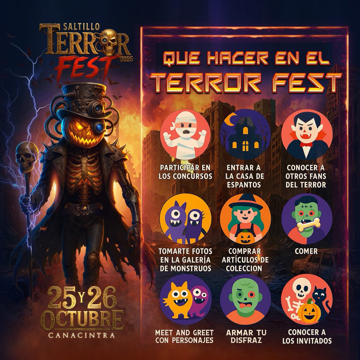 Terror Fest Saltillo tweet media