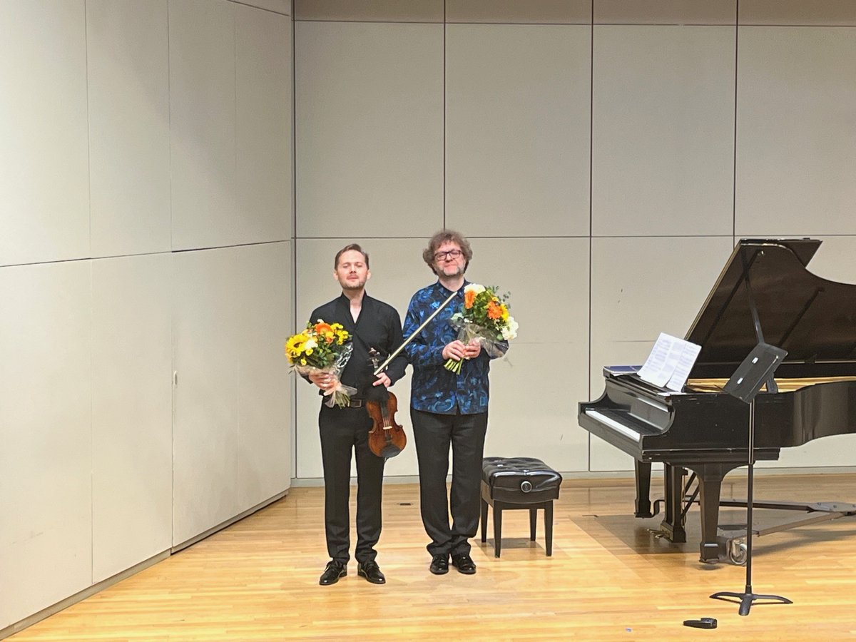 PLinHouston's tweet photo. Honored to host a classical concert at #CullenHall @stthomashouston  with Jarosław Nadrzycki &amp; Marcin Sikorski, celebrating #Poland’s musical tradition and strengthening our cultural presence in Texas 🇵🇱✨

#PolishCulture #ClassicalMusic #PolandInTexas https://t.co/KyVpyuCiox
