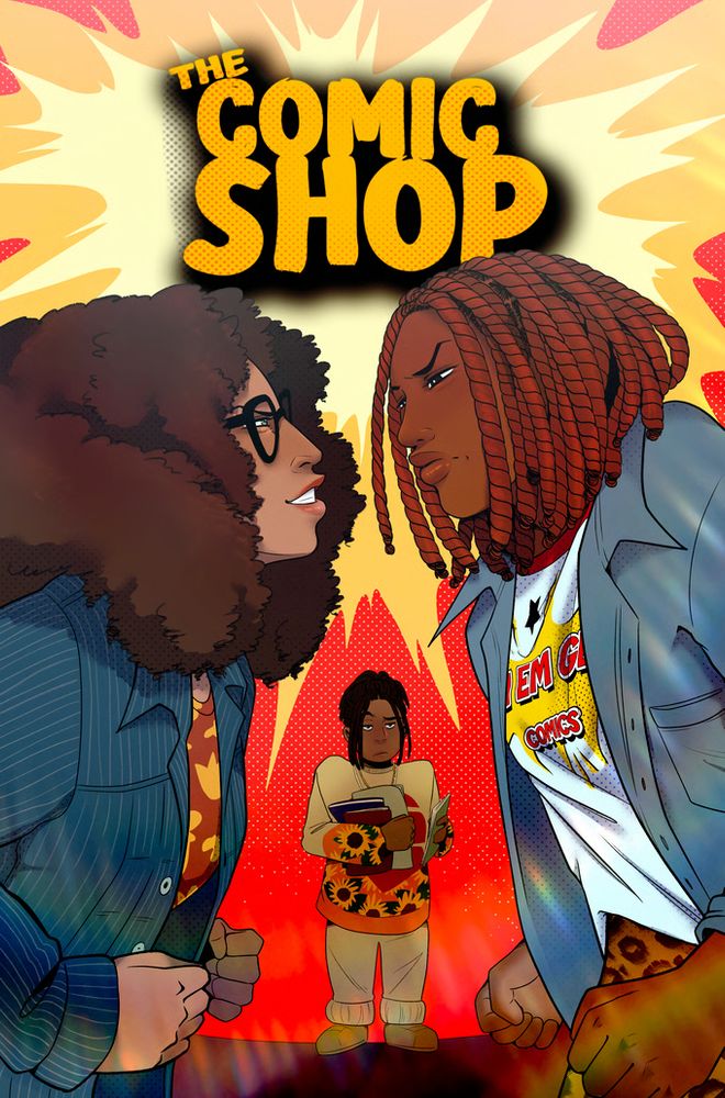 The Comic Shop "Lovers to Enemies" By <a href="/madamka_art/">🦋madamka.bsky.social</a>