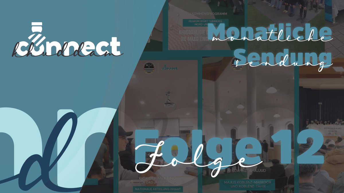 Jalsa Salana Deutschland, Italien-Tour Majlis Augsburg uvm. | August 2025 | Khuddam Connect #12

🙌🏼 Zeit, die MKAD zu connecten!

Die neue Episode von Khuddam Connect ist da - entdecke, was gerade läuft: 

youtu.be/wG5al8kZlxM?si…