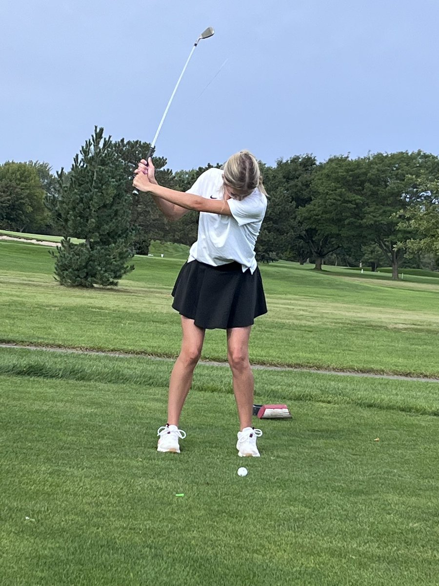 Quinn Loseke with a 42 on the front 9. #lakeviewviewvikes