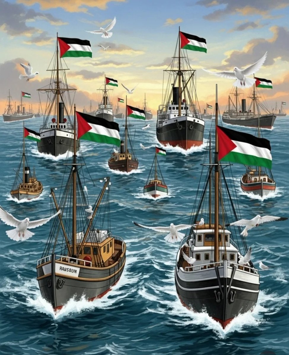 hz. ibrahim’i ateşten muhafaza eden rabbim sumud filosunu zalim toplulugundan bela ve musibetlerden muhafaza et amin.
#SumudForGaza 
#SumudFlotillaSaldırıAltında 
#Gaza