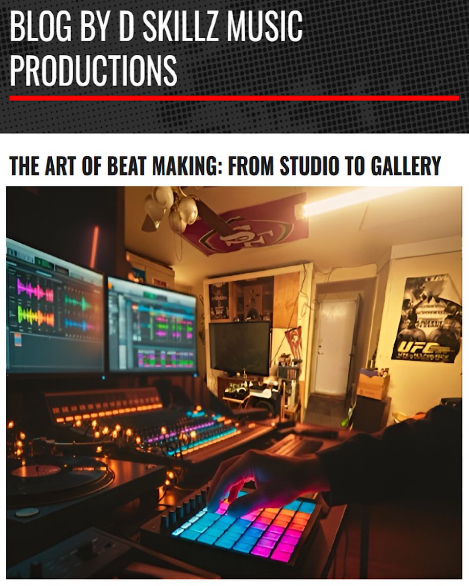 🎚️ From the studio to the gallery — beat making becomes fine art in San Francisco. Explore how sound design and hip hop culture inspire new creative works 👉 dskillzmusic.com/blog #fineart #musicproduction #sanfrancisco #fineartstudio #beatmakers #sfartists