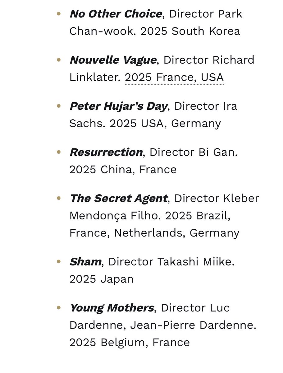 The Philadelphia Film Fest lineup just dropped!!! Let's go!!! <a href="/phillyfilmsoc/">Philly Film Society</a>