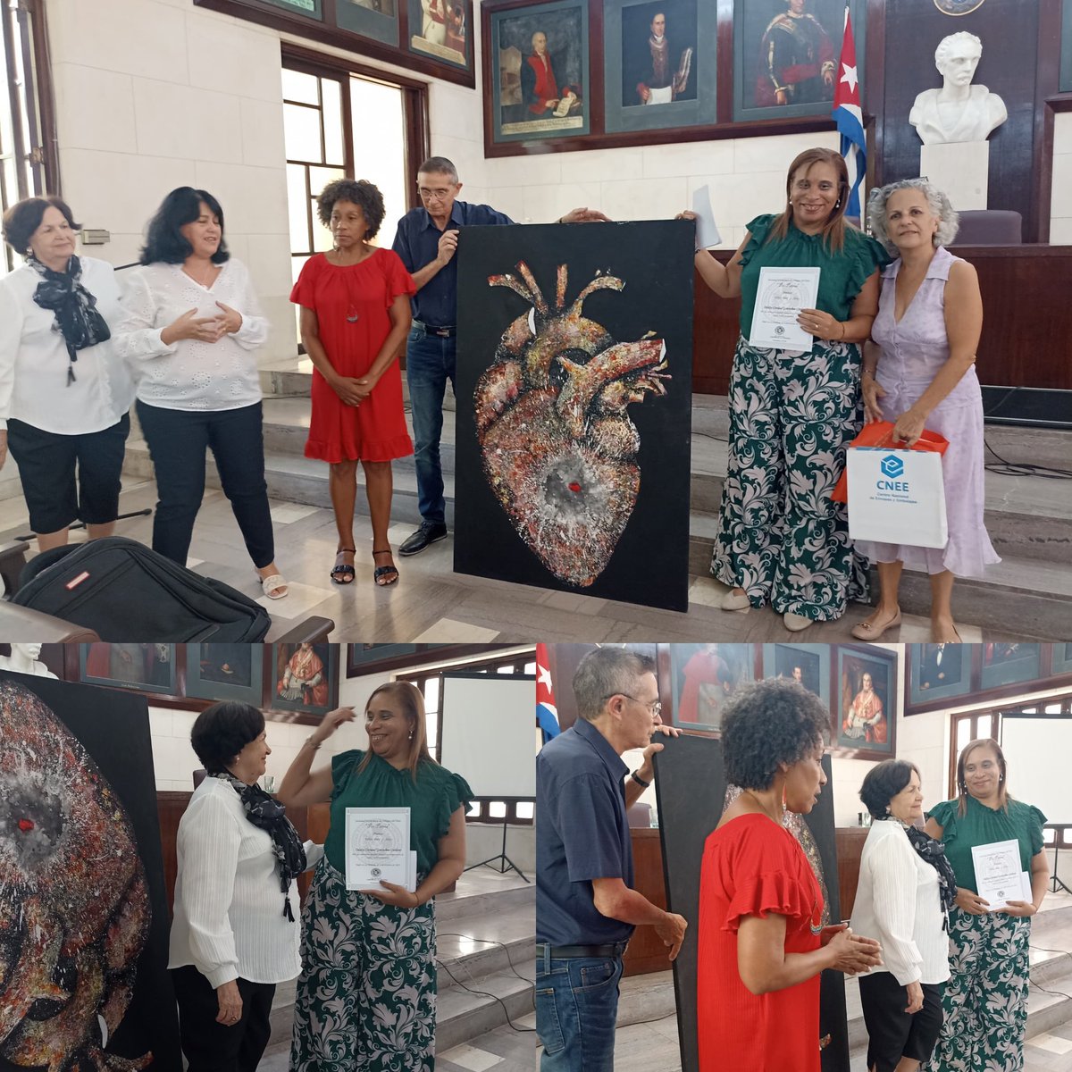 Ministerio de Ciencia, Tecnología y Medio Ambiente (@citmacuba) on Twitter photo Ceremonia de entrega de Premio Felipe Poey de la #SEAP a:
🔹Doctora en Ciencias Odalys Goicochea Cardoso, directora general de Medio Ambiente de <a href="/citmacuba/">Ministerio de Ciencia, Tecnología y Medio Ambiente</a>
👇 Ceremonia de entrega de Premio Felipe Poey de la #SEAP a:
🔹Doctora en Ciencias Odalys Goicochea Cardoso, directora general de Medio Ambiente de <a href="/citmacuba/">Ministerio de Ciencia, Tecnología y Medio Ambiente</a>
👇