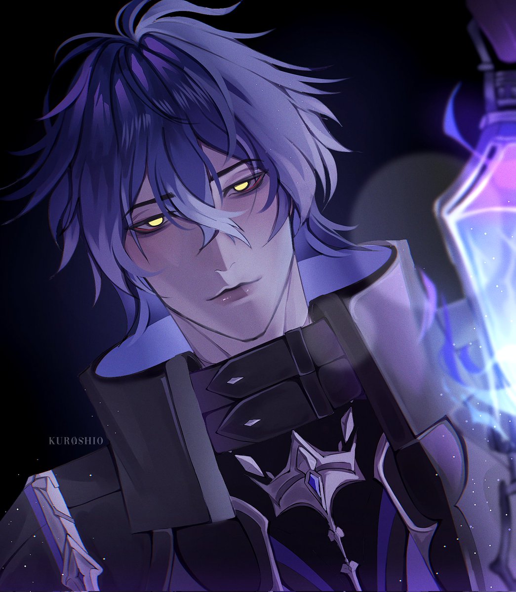 RiRin_koo's tweet photo. Our silly Ratnik #GenshinImpact #fanart #Flins https://t.co/lA3LxDKrgw