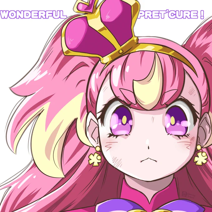 ⊂ギュってしなきゃ⊃illus:20251001 無邪気なだけじゃない彼女が好きだ。 #わんだふるぷりきゅあ ! #キュアワンダフル