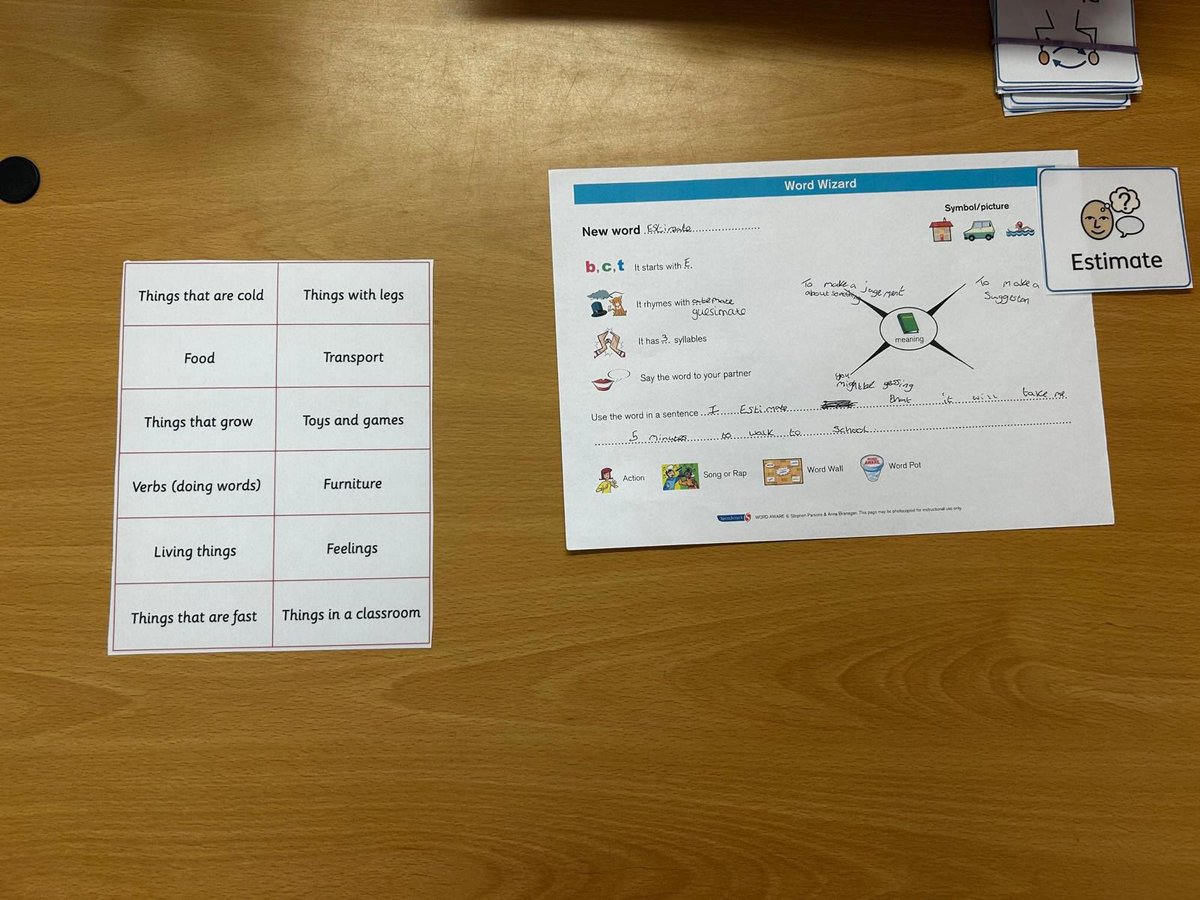 WMISLT2's tweet photo. We’re loving this snap from a Word Aware 3 therapy session with our #DLD clinical lead Hannah – word wizard for the win! #mySLTday #wordaware #devlangdis https://t.co/9ffW20d6sQ