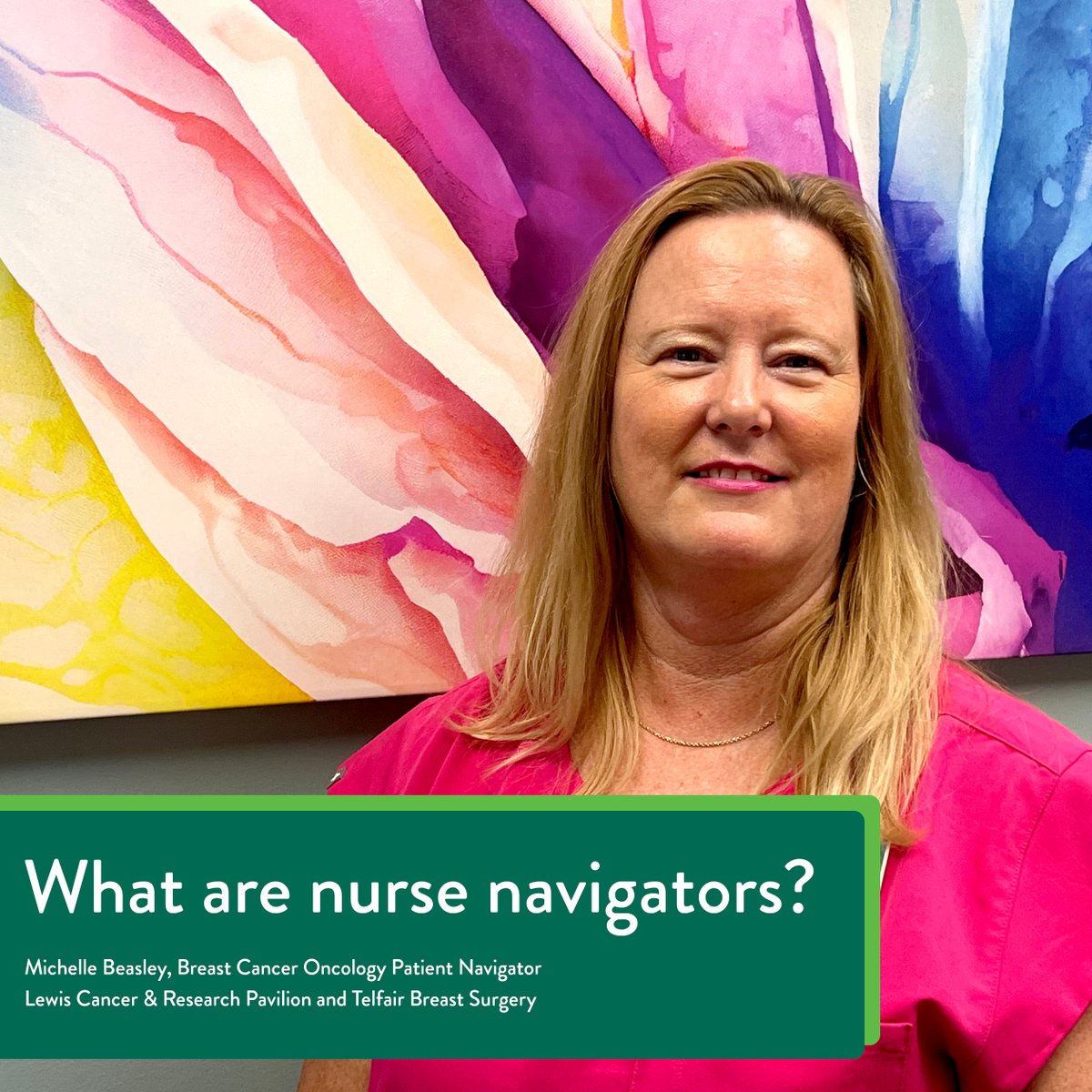 “We are here as patient advocates. We are here to help guide them through the emotions of a new #cancer diagnosis. We answer questions, break down information that was provided by the physician and more often a shoulder to lean on.” sjchs.org/resource-hub/b…