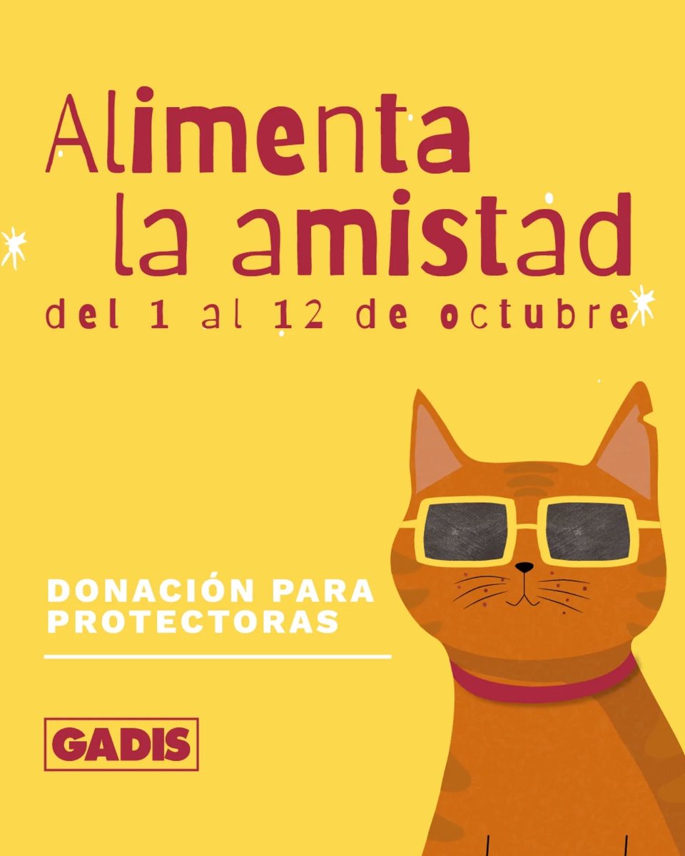 "Huellas" estará este viernes día 3 y el sábado 4 en el Supermercado Gadis junto a la plaza de toros, en horario de tarde de 18:00 a 21:00 Para recoger las donaciones que queráis hacernos para nuestros perros y gatos.
#Ávila