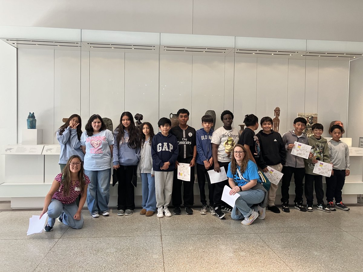 Middle school ESL students enjoyed their field trip to the Penn Museum in Philly, where they explored ancient artifacts &amp; world cultures. Highlights included seeing real Egyptian mummies, the stunning crystal sphere, &amp; ancient Greek &amp; Middle Eastern vases &amp; jewelry. #vikingpride